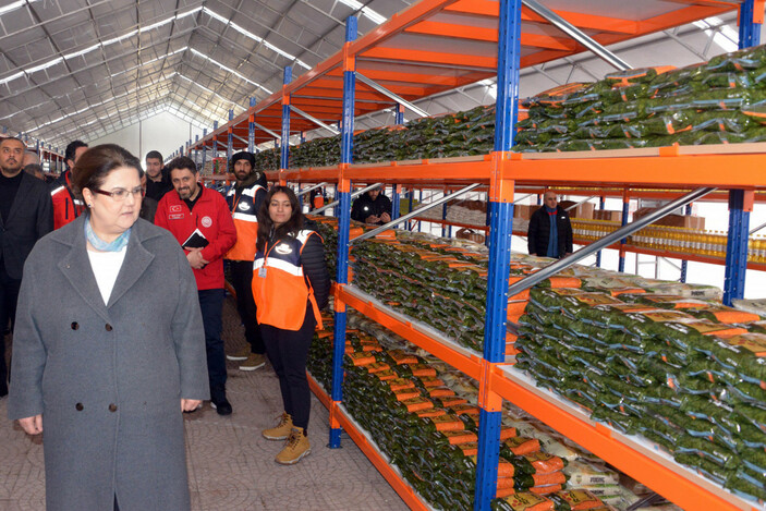 Aile ve Sosyal Hizmetler Bakanı Derya Yanık: Bugüne kadar 89 milyon ürün dağıttık